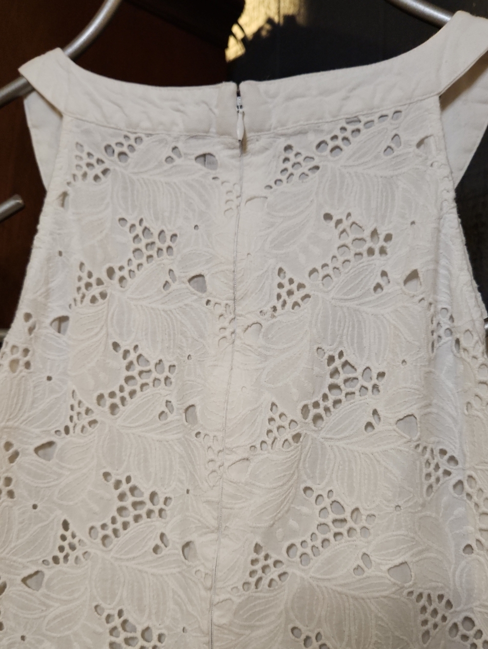 Tommy Bahama White Eyelet Dress Size M - Picture 9 of 9